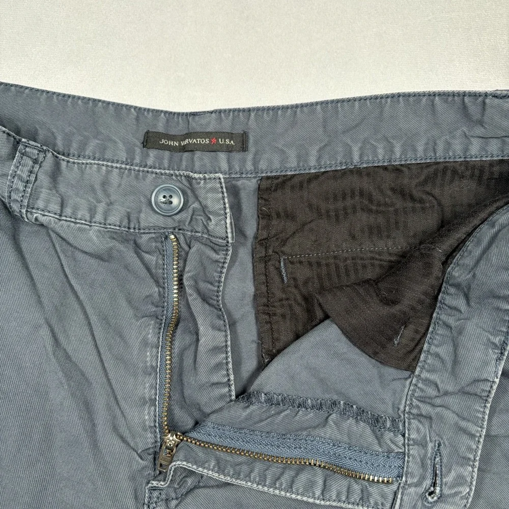 John Varvatos USA Shorts Mens Size 32 Navy Blue 8